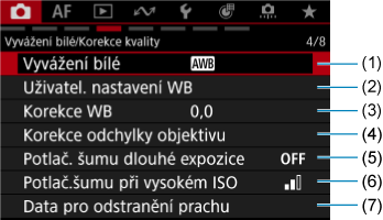Ukázková obrazovka