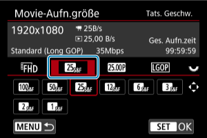 Beispielbildschirm
