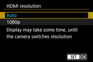 Hol Sluimeren Een hekel hebben aan Canon : Product Manual : EOS R3 : HDMI Resolution