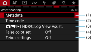 Sample screen