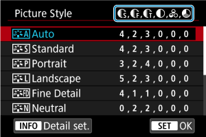 Sample screen