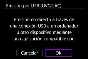 Pantalla de ejemplo