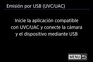 Pantalla de ejemplo