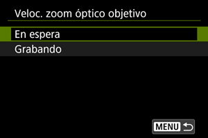Pantalla de ejemplo