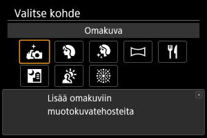 Esimerkkinäyttöjä