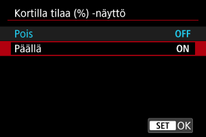 Esimerkkinäyttöjä