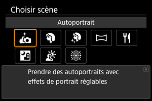 Exemples d'écran