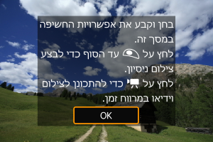 מסכים לדוגמא