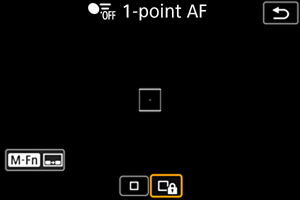 1-point AF/M-Fn screen