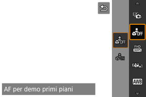 Schermata di esempio