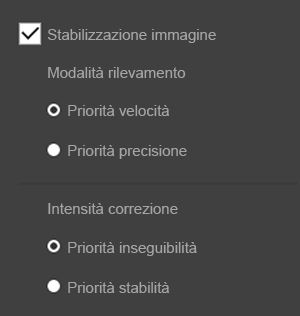 Schermata di esempio