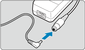 キヤノン：製品マニュアル｜EOS Kiss X10i｜家庭用電源アクセサリー