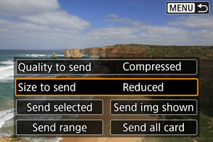 Үлгі экраны