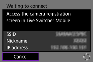 Canon : Product Manual : PowerShot V1 : Live Switcher Mobile Streaming
