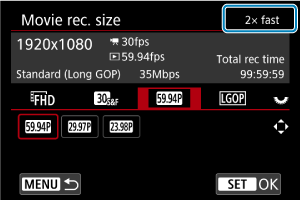 Sample screen