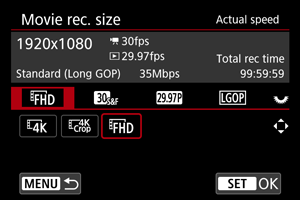 Sample screen