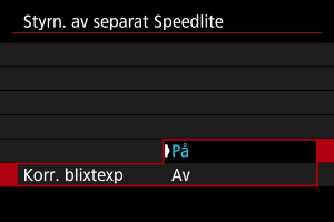 Exempel på skärmar
