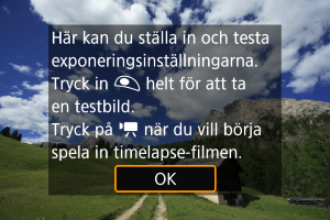 Exempel på skärmar