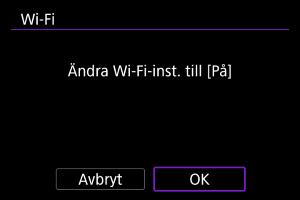 Exempel på skärmar